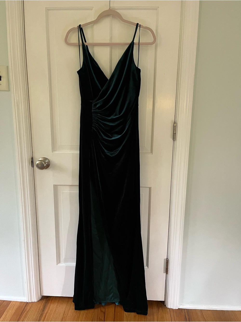 🌟Baltic Born Emerald Green Velvet Maxi Dress Size Medium